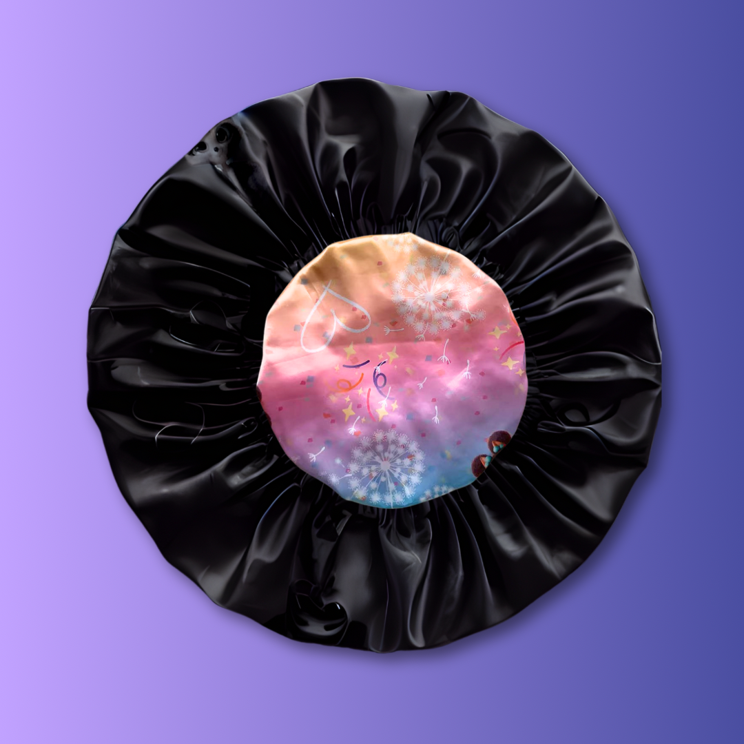 Kids Adjustable Satin Bonnet - Royal Kyree