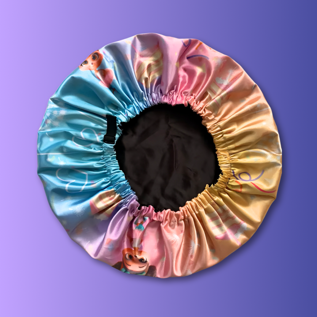 Kids Satin Bonnet - Royal Kyree