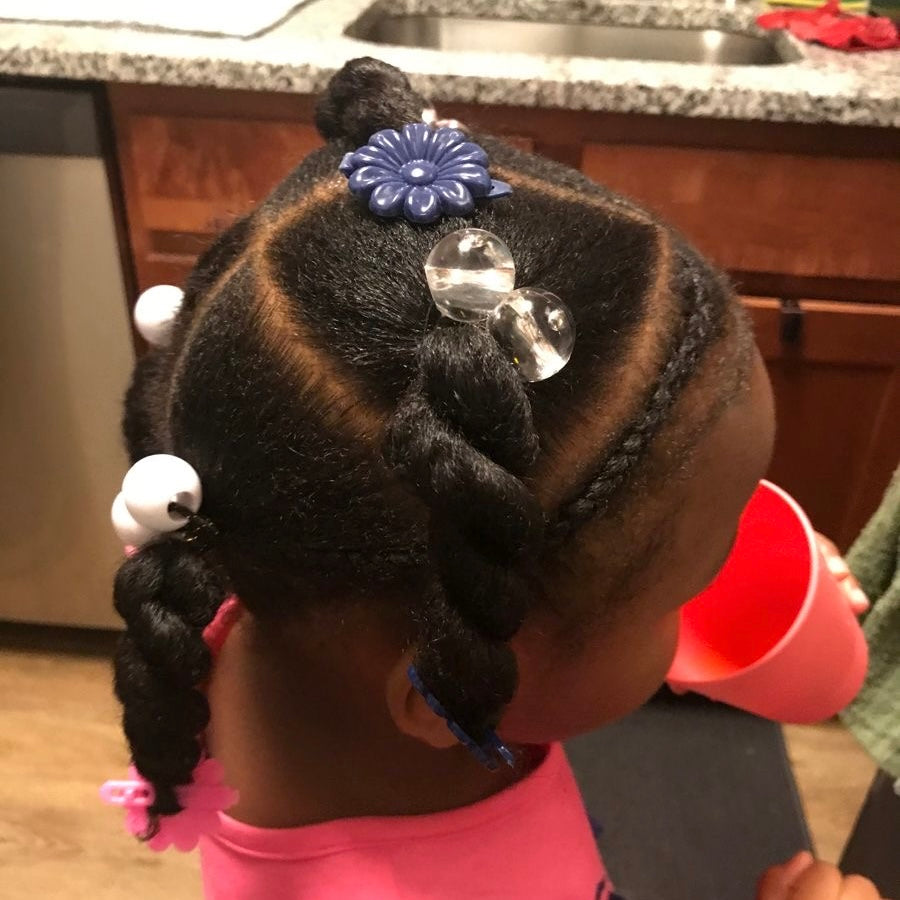 8 Pcs Clear Bubble Hair Ties - Royal Kyree