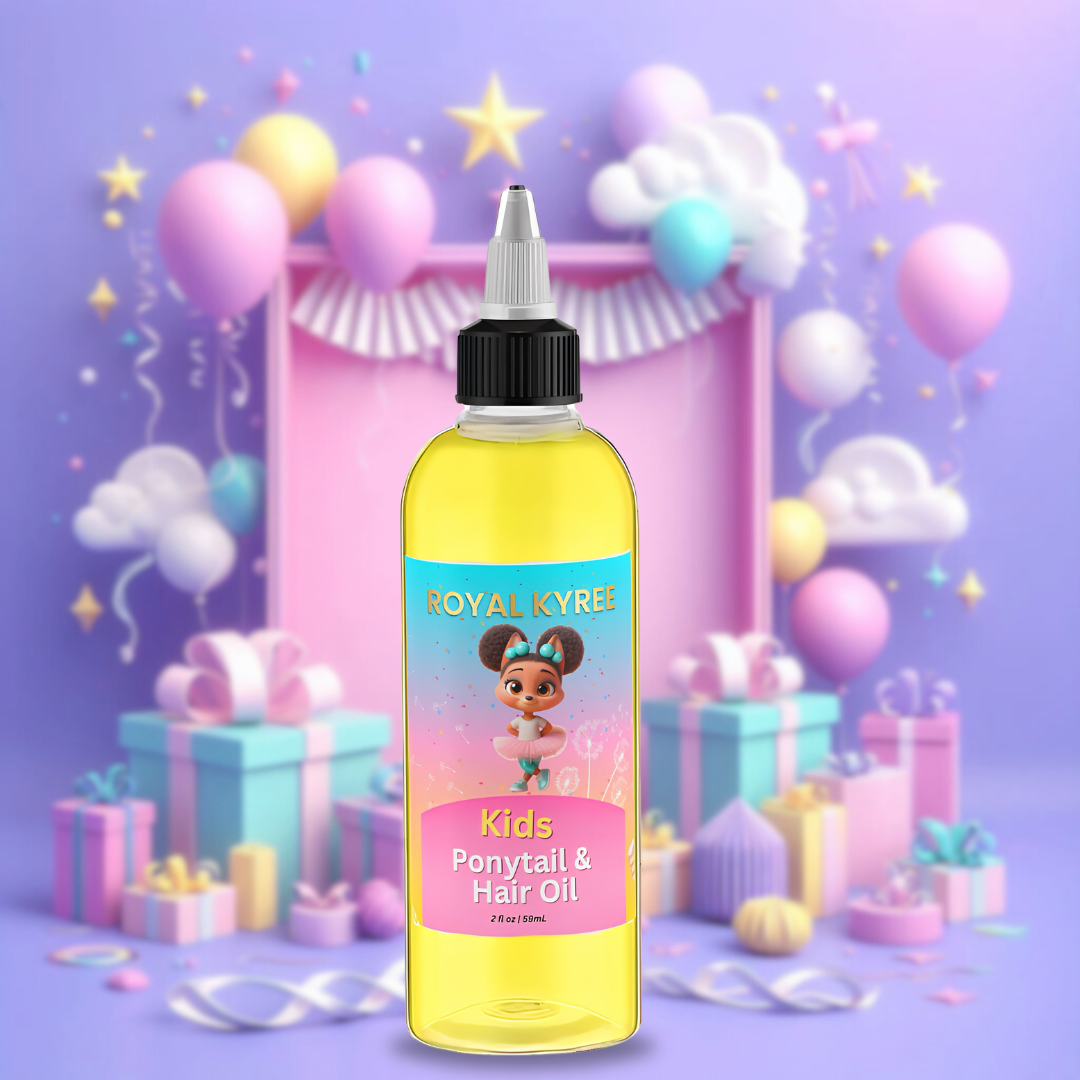 Kids Ponytail & Hair Oil, 2 oz - Royal Kyree