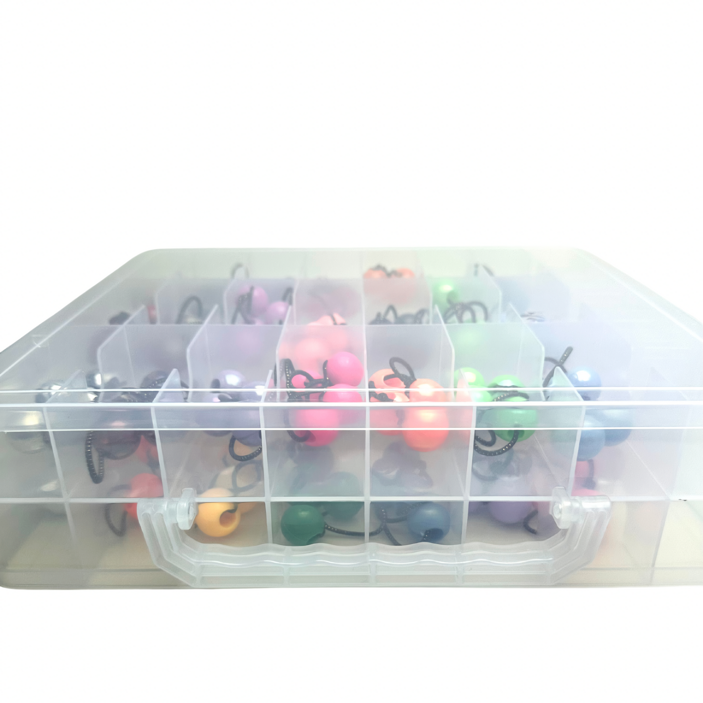 84 Pcs Bubble Hair Ties + Organizer - Royal Kyree