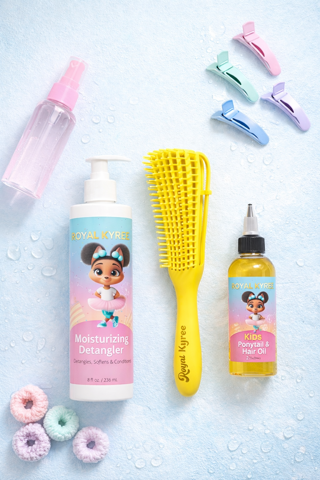 Easy Detangling Kit - Royal Kyree